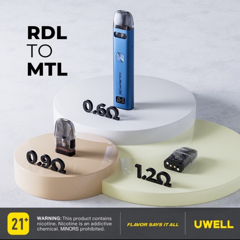 Uwell Caliburn G3 0.6 0.9 1.2