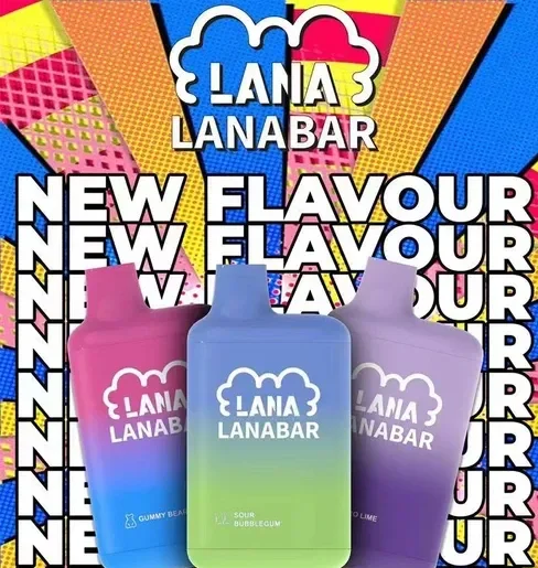 现货LANA5000口 拋棄式 LANABAR 5000PUFF 一次性電子煙 可充電Type-C型